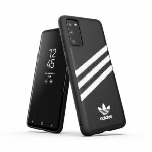 Adidas OR Moulded Case PU for Samsung Galaxy S20 - Black and Whiteeng