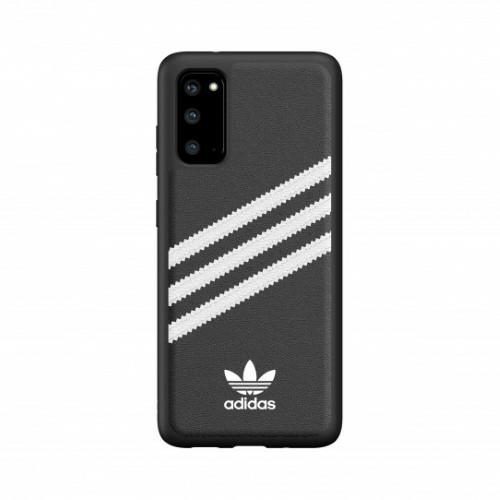 C Adidas OR Moulded Case PU for Samsung Galaxy S20 - Black and Whiteeng