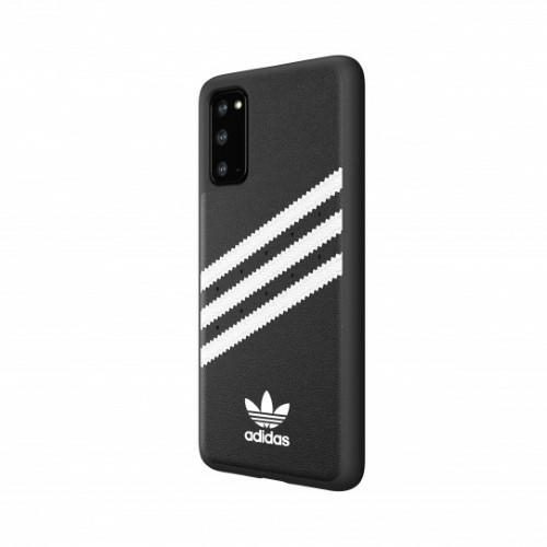 C Adidas OR Moulded Case PU for Samsung Galaxy S20 - Black and Whiteeng