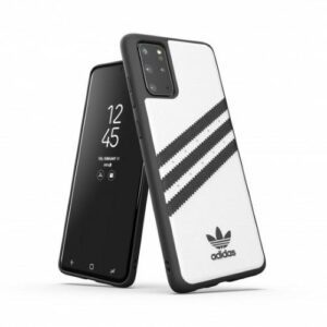 Adidas OR Moudled Case PU for Samsung Galaxy S20+ - White and Blackeng