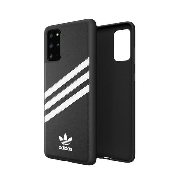 189604_4 Adidas OR Moudled Case PU for Samsung Galaxy S20+ - Black and Whiteeng