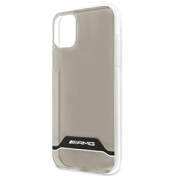 189634_6 AMG Electroplate Black&White Case for iPhone 11 / XR 6.1" - Transparenteng