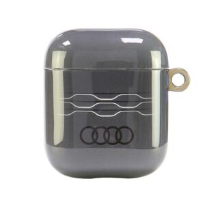 Audi IML Geometric Pattern Case for AirPods 1 / 2 - Grayeng