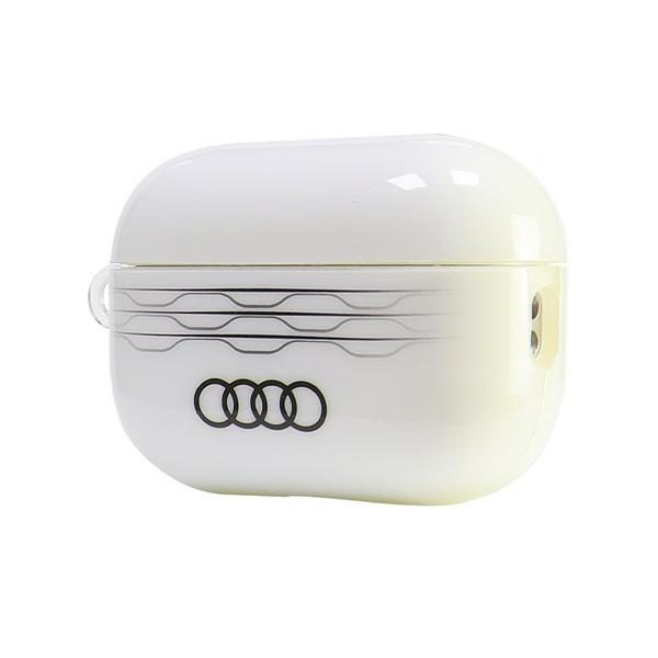 Audi IML Geometric Pattern Case for AirPods Pro 2 - Whiteeng