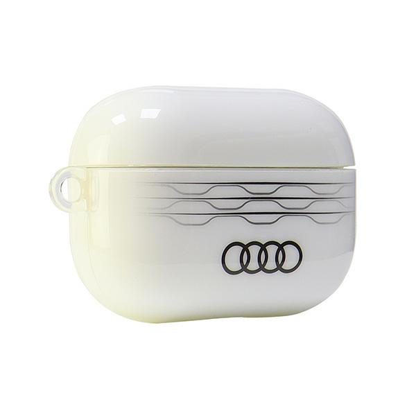 Audi IML Geometric Pattern Case for AirPods Pro 2 - Whiteeng