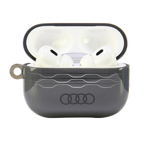 Audi IML Geometric Pattern AirPods Pro 2 Case - Grayeng