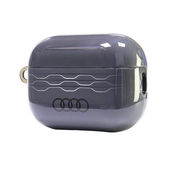 Audi IML Geometric Pattern AirPods Pro 2 Case - Grayeng