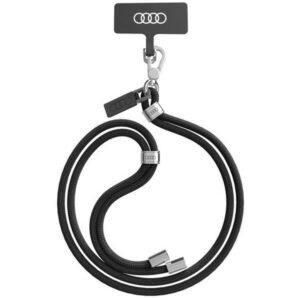 Audi Crossbody Universal Leash 120cm x 10mm - Blackeng
