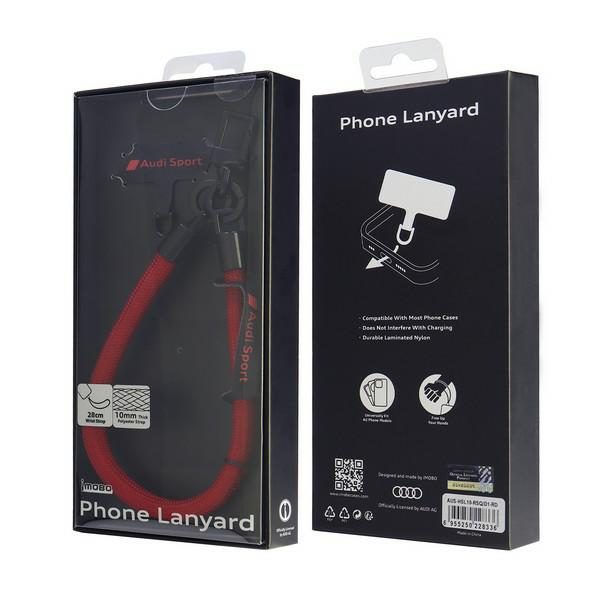 Audi Crossbody Lanyard Universal 28cm x 10mm - Redeng