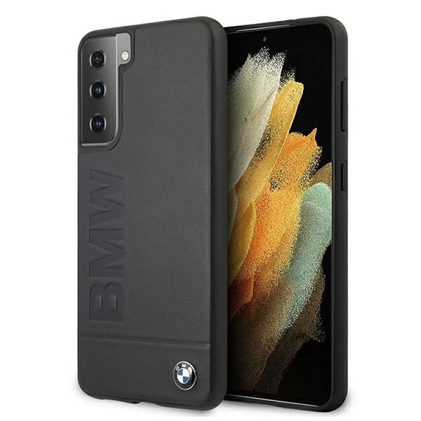 BMW Signature Logo Imprint Case for Samsung Galaxy S21+ - Navy Blueeng