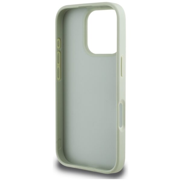 Guess Grained Big 4G Logo Small Classic Logo case for iPhone 16 Pro - greeneng