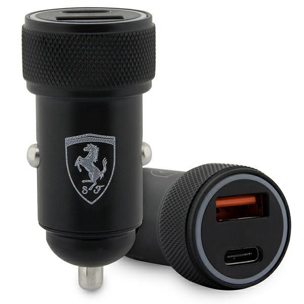 Ferrari PD-QC 3.0 20W Fast Charge Car Charger - Blackeng