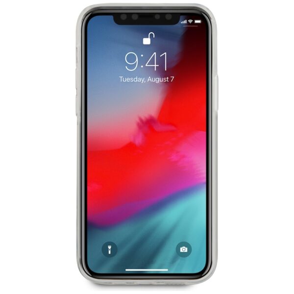 Guess Gold Chain Collection iPhone 12 Pro Max 6.7" Case - Blackeng