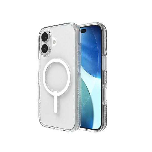 ZAGG case CRYSTAL PALACE SNAP compatible with MagSafe for IPHONE 17 clear