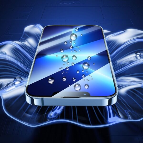 HOCO tempered glass HD 5D Guardian shield (SET 10in1) - for iPhone 13 Pro Max / 14 Plus black (G14)