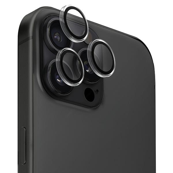 Uniq Optix Clear Camera Lens Protector iPhone 16 Pro 6.3" / 16 Pro Max 6.9" crystal clear camera lens glass with applicatoreng