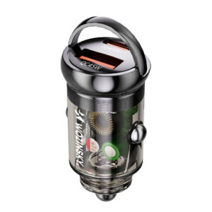 Wozinsky 65W Car Charger USB-C PD 65W / USB-A 45W QC 3.0 - Blackeng