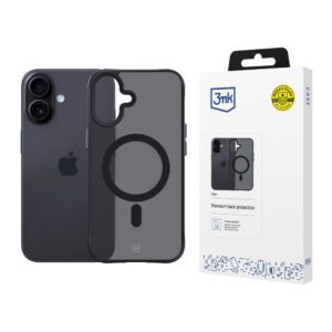 194922_1 3mk Smoke MagCase for iPhone 17 - Black Semi-Transparenteng