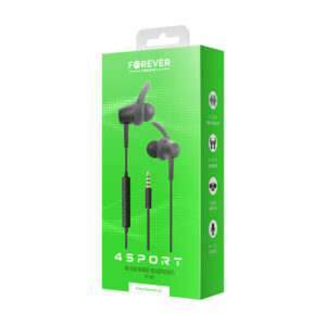 Forever wired earphones 4Sport SP-100 black