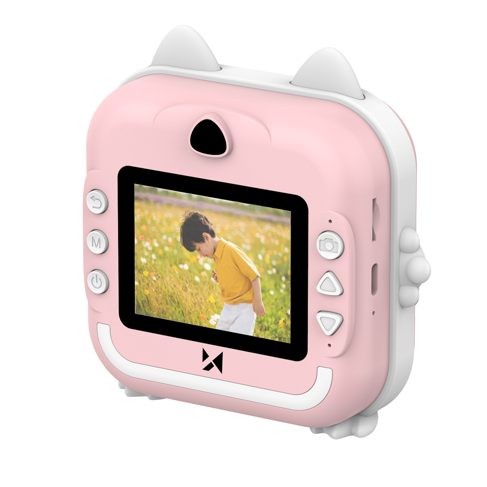 Wozinsky WDT-01 Thermal Printer Camera for Kids - Pinkeng