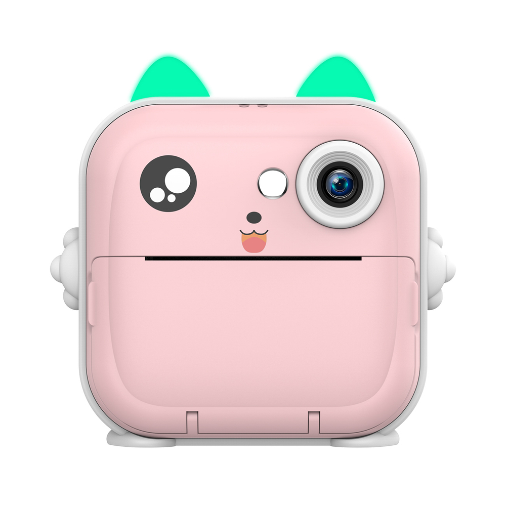 Wozinsky WDT-01 Thermal Printer Camera for Kids - Pinkeng