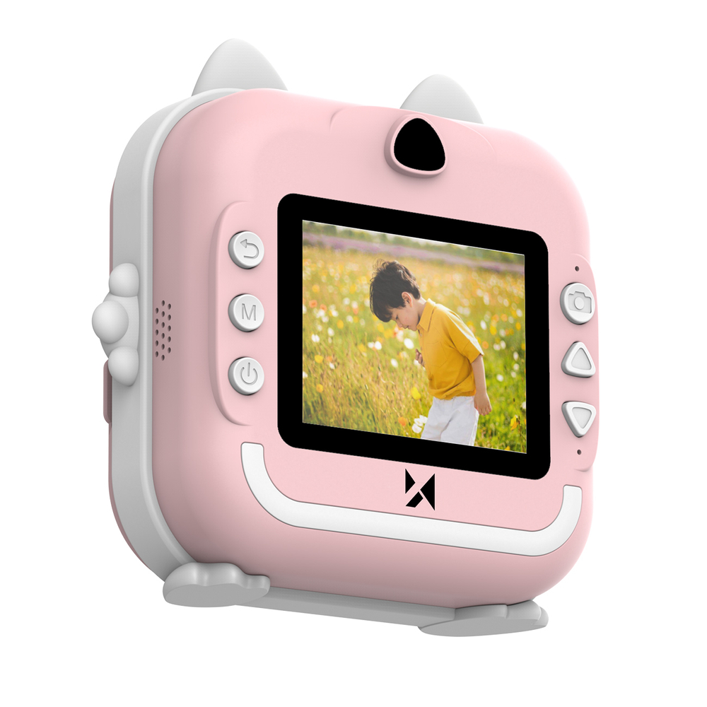 Wozinsky WDT-01 Thermal Printer Camera for Kids - Pinkeng