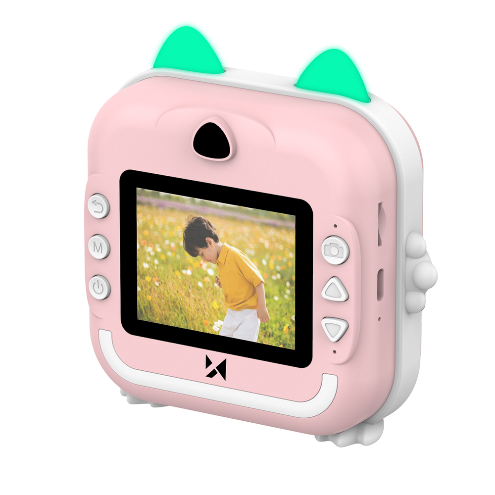 Wozinsky WDT-01 Thermal Printer Camera for Kids - Pinkeng