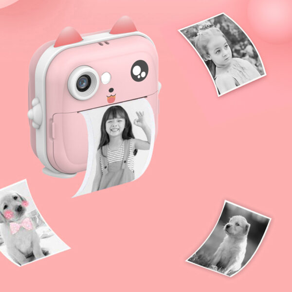 Wozinsky WDT-01 Thermal Printer Camera for Kids - Pinkeng