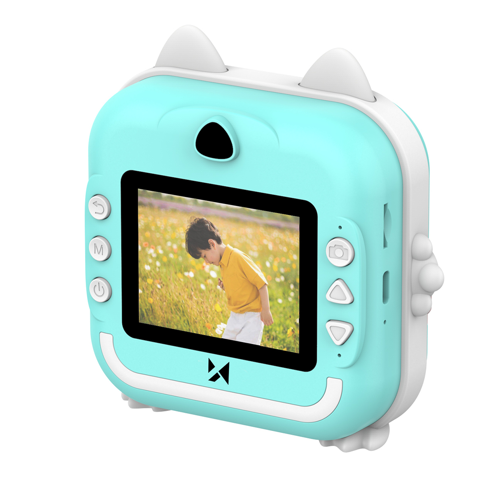 Wozinsky WDT-02 Thermal Printer Camera for Kids - Blueeng