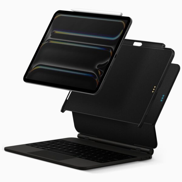 Uniq Axel Case for iPad Air 13" 2024 / 2025 / iPad Pro 13" 2024 - Blackeng