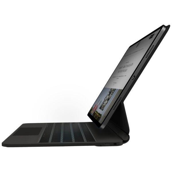 Uniq Venno Pro Magnetic Smart Case with Keyboard for iPad Air 13" 2024 / 2025 / iPad Pro 13" 2024 - Blackeng