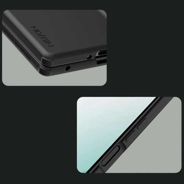 Etui Nillkin Flex Pure Fold na Samsung Galaxy Z Fold 7 z miejscem na S Pen - czarnepol
