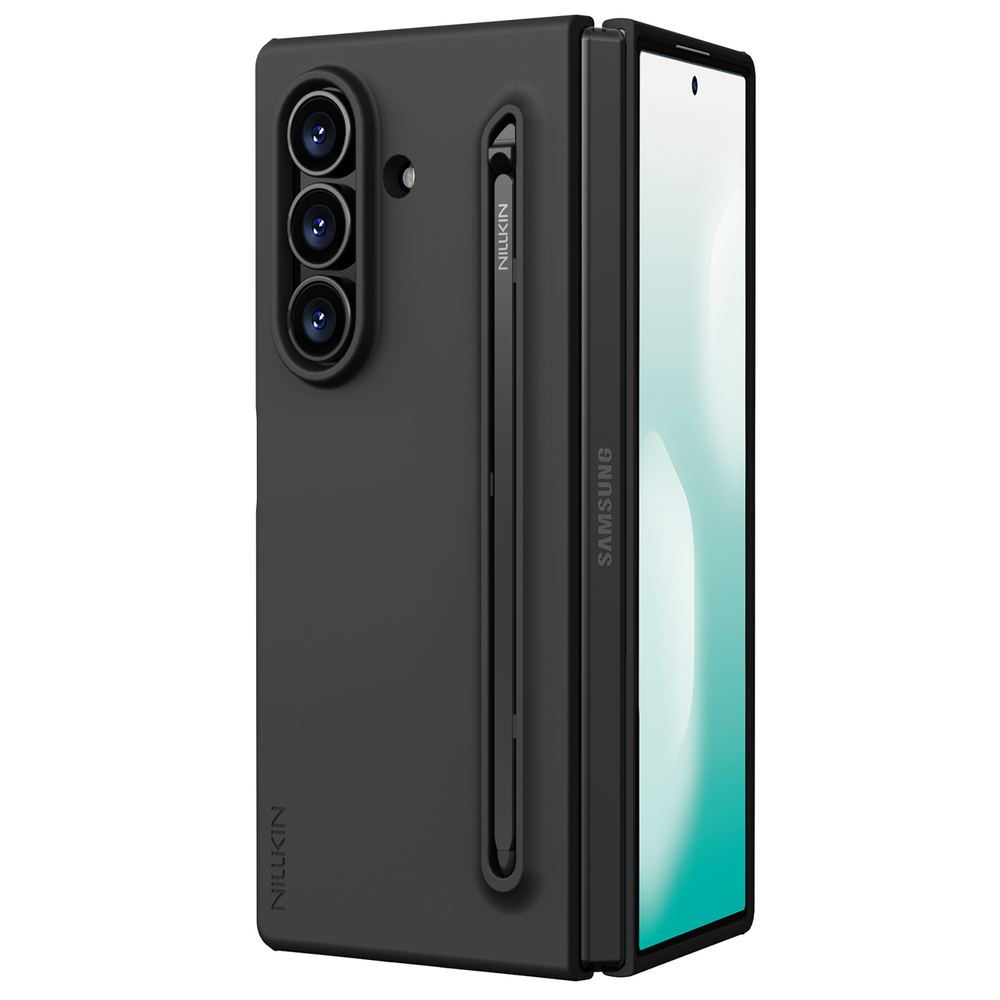 Etui Nillkin Flex Pure Fold na Samsung Galaxy Z Fold 7 z miejscem na S Pen - czarnepol