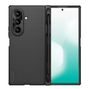 Etui Nillkin Super Frosted Shield Fold na Samsung Galaxy Z Fold 7 z miejscem na S Pen - czarnepol