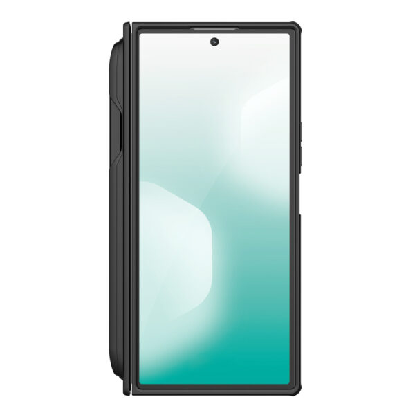 Etui Nillkin Super Frosted Shield Fold na Samsung Galaxy Z Fold 7 z miejscem na S Pen - czarnepol