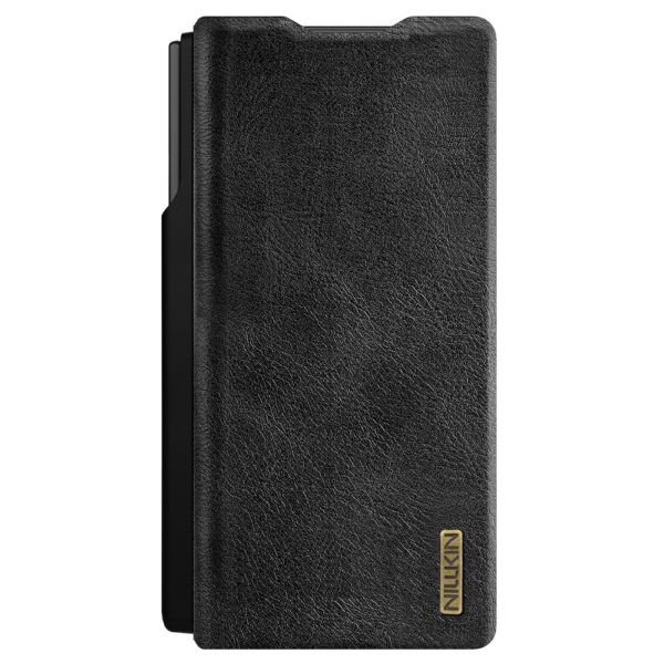 Etui Nillkin Qin Pro na Samsung Galaxy Z Fold 7 z miejscem na S Pen - czarnepol