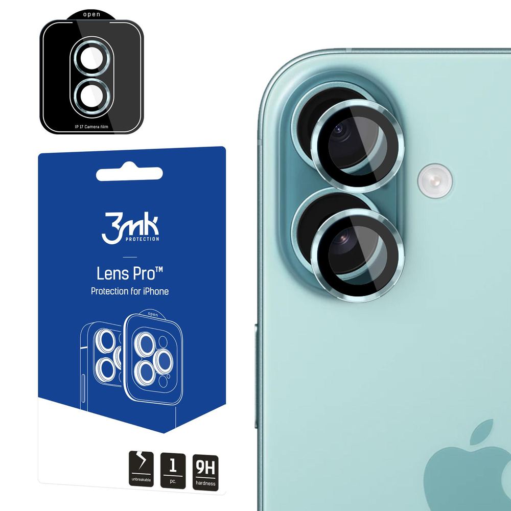 3mk Lens Protection Pro Tempered Glass for iPhone 17 - Greeneng