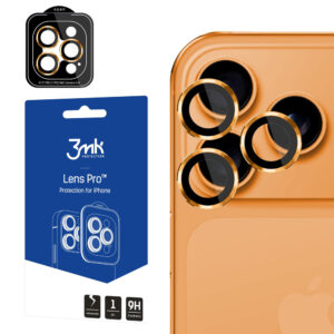 3mk Lens Protection Pro Tempered Glass for iPhone 17 Pro / 17 Pro Max - Orangeeng