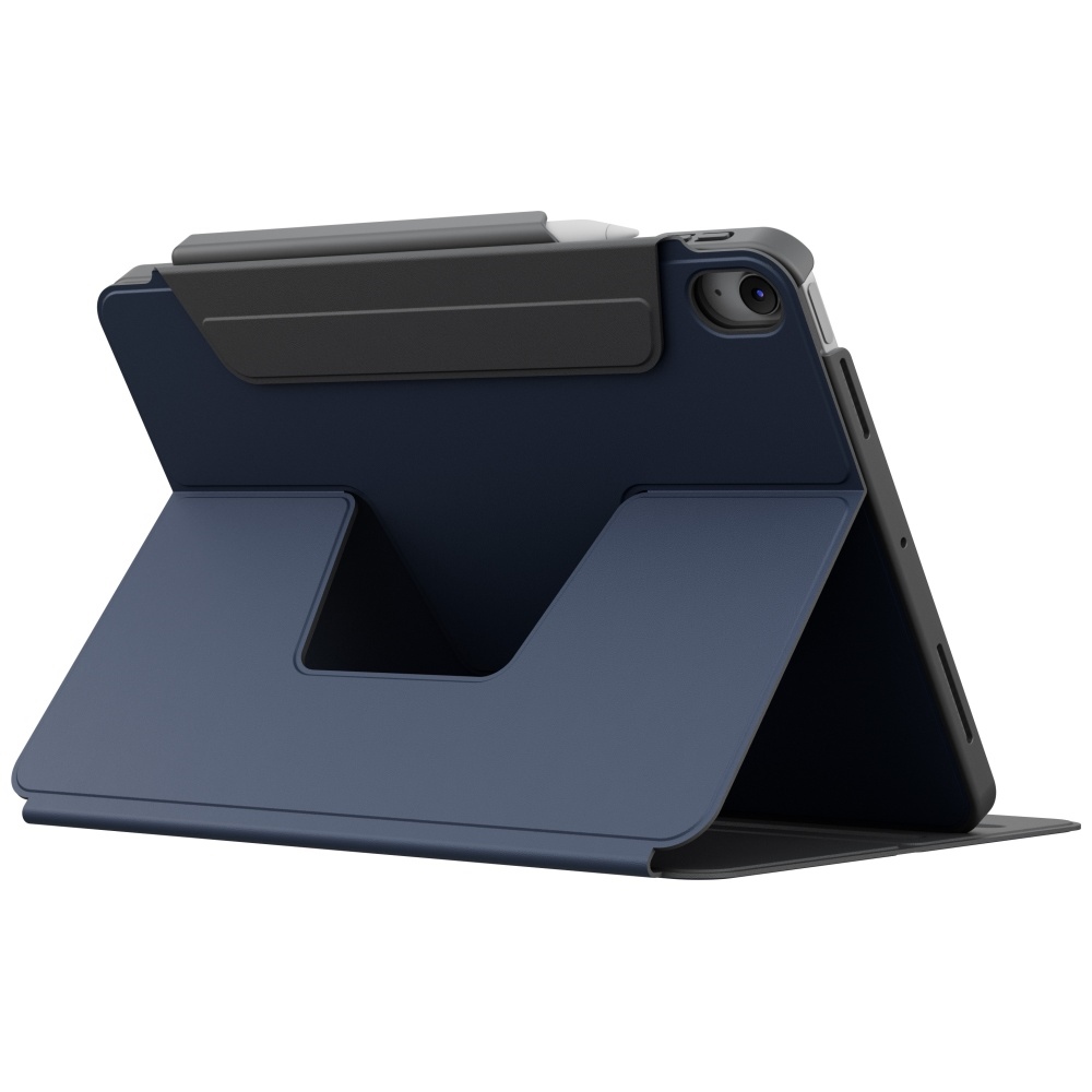 Uniq Rovus Snapmount Magnetic 360 Rotating Detachable case for iPad 11" 2025 / iPad 10.9" 2022 (10th generation) - navy blueeng