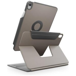 Uniq Rovus Snapmount Magnetic 360 Rotating Detachable Case for iPad 11" 2025 / iPad 10.9" 2022 (10th gen.) - Grayeng