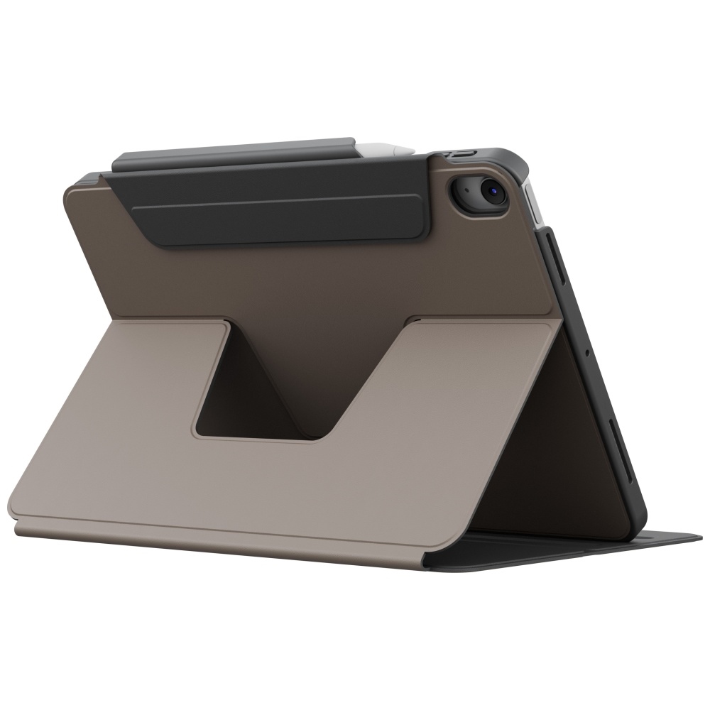 Uniq Rovus Snapmount Magnetic 360 Rotating Detachable Case for iPad 11" 2025 / iPad 10.9" 2022 (10th gen.) - Grayeng