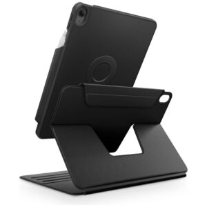 Uniq Rovus Snapmount Magnetic 360 Rotating Detachable Case for iPad Air 11" 2024 / 2025 / iPad Air 10.9" 2020 / 2022 - blackeng