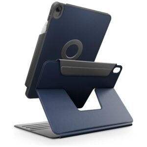 Uniq Rovus Snapmount Magnetic 360 Rotating Detachable case for iPad Air 11" 2024 / 2025 / iPad Air 10.9" 2020 / 2022 - navy blueeng