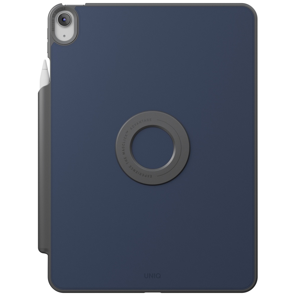 Uniq Rovus Snapmount Magnetic 360 Rotating Detachable case for iPad Air 11" 2024 / 2025 / iPad Air 10.9" 2020 / 2022 - navy blueeng