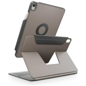 Uniq Rovus Snapmount Magnetic 360 Rotating Detachable case for iPad Air 11" 2024 / 2025 / iPad Air 10.9" 2020 / 2022 - grayeng