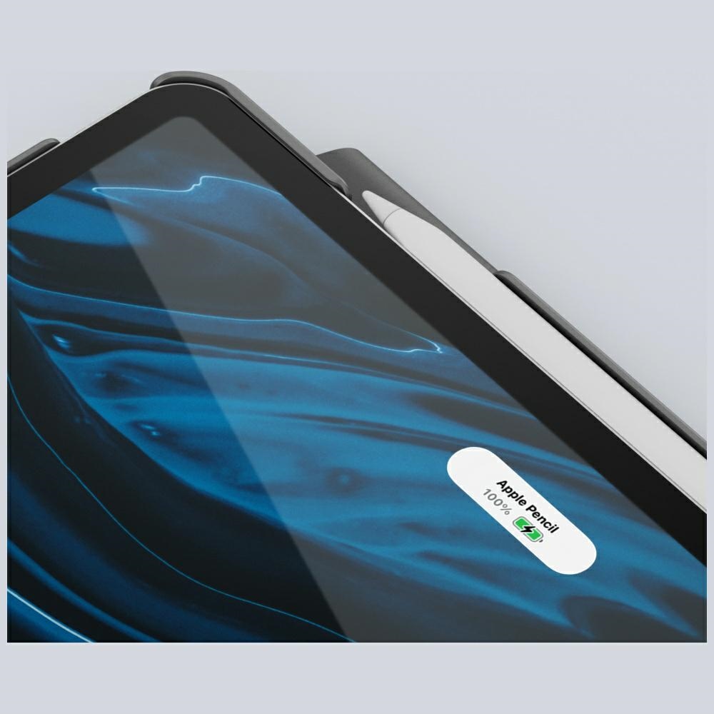 Uniq Rovus Snapmount Magnetic 360 Rotating Detachable case for iPad Air 11" 2024 / 2025 / iPad Air 10.9" 2020 / 2022 - grayeng