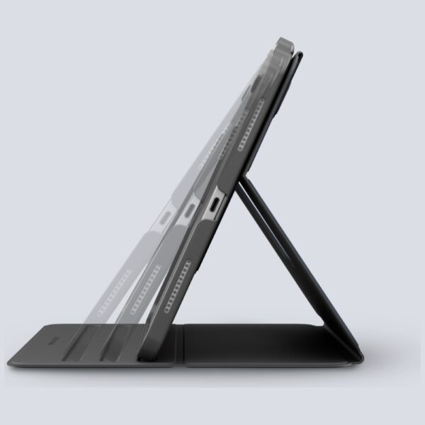 Uniq Rovus Snapmount Magnetic 360 Rotating Detachable case for iPad Air 11" 2024 / 2025 / iPad Air 10.9" 2020 / 2022 - grayeng
