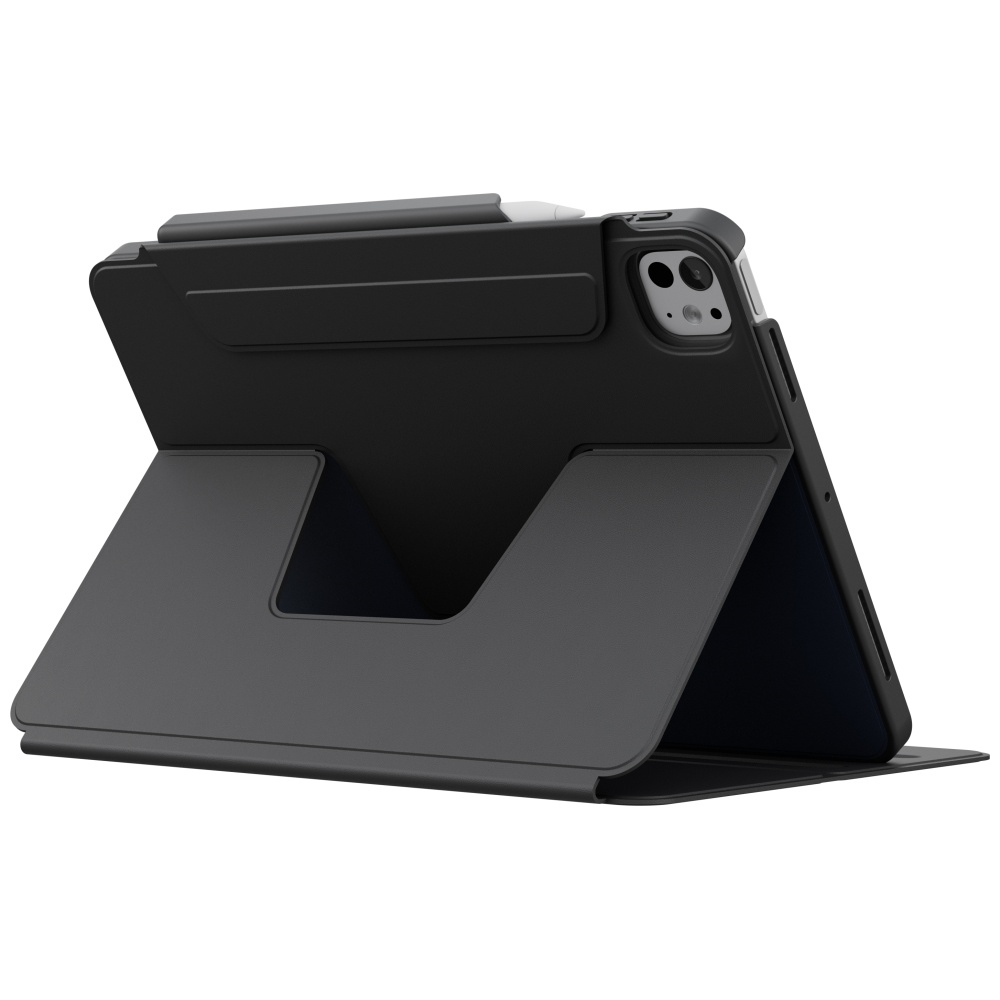 Uniq Rovus Snapmount Magnetic 360 Rotating Detachable case for iPad Pro 13" 2024 (7th generation) - blackeng
