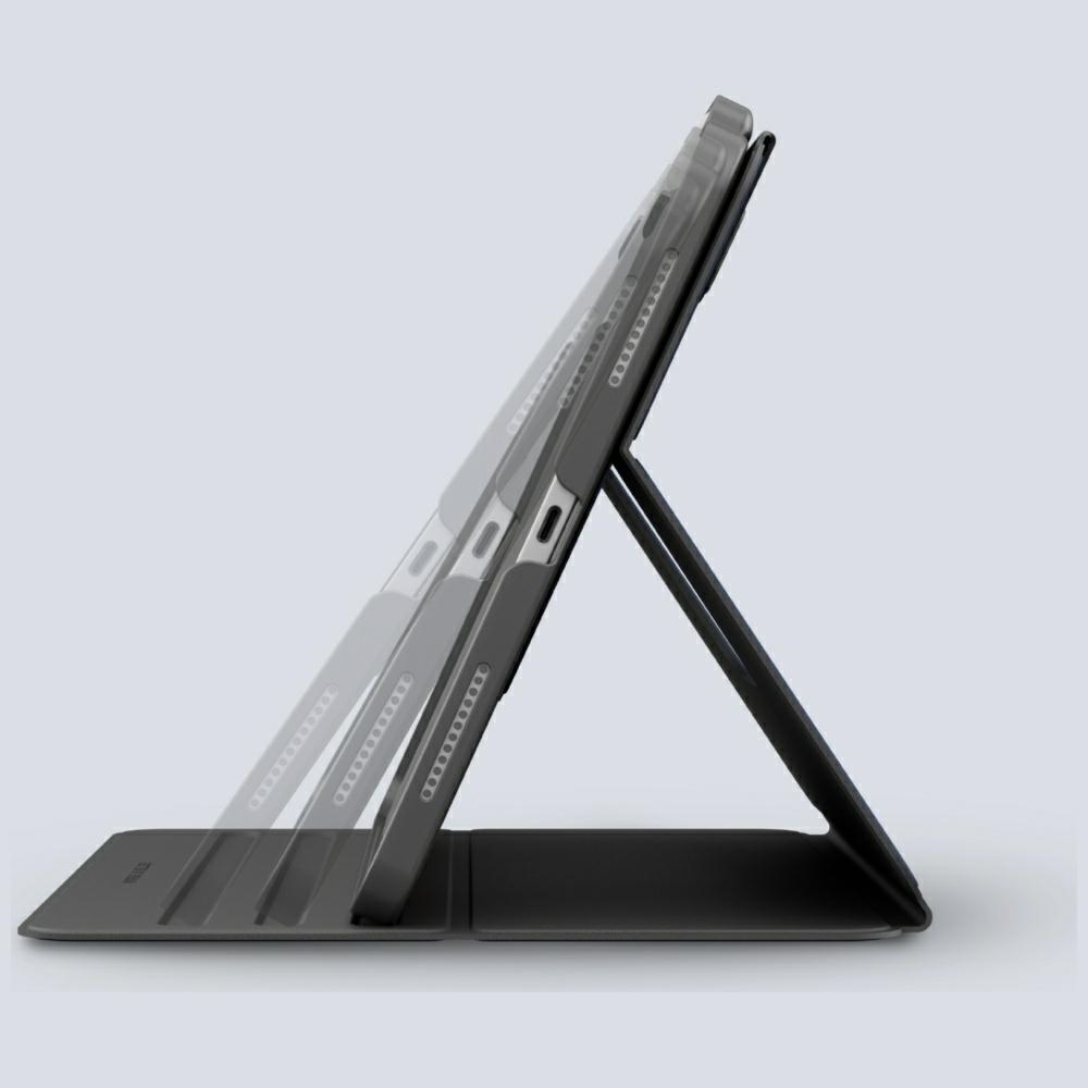 Uniq Rovus Snapmount Magnetic 360 Rotating Detachable case for iPad Pro 13" 2024 (7th generation) - blackeng