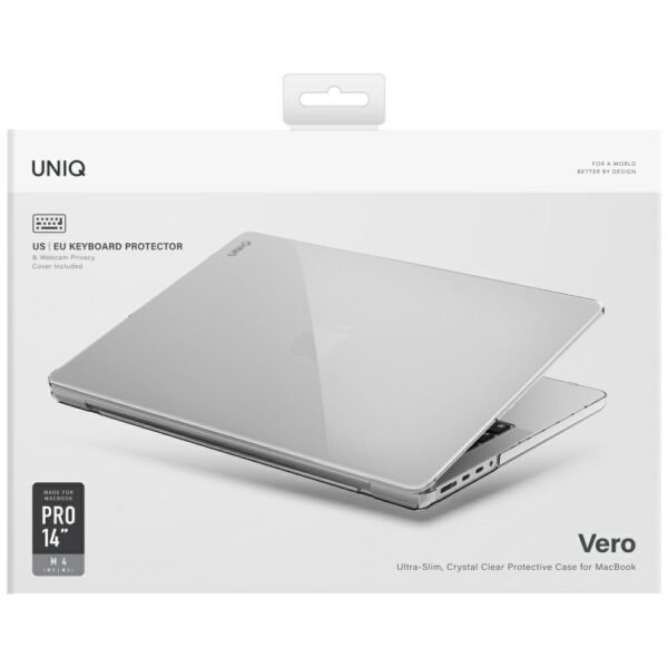 Uniq Vero Case for MacBook Pro 14" M1-M4 (2021-2024) - Transparenteng